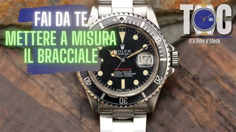 tutorial apertura cinturino rolex|Come regolare alla giusta misura il BRACCIALE di un orologio .